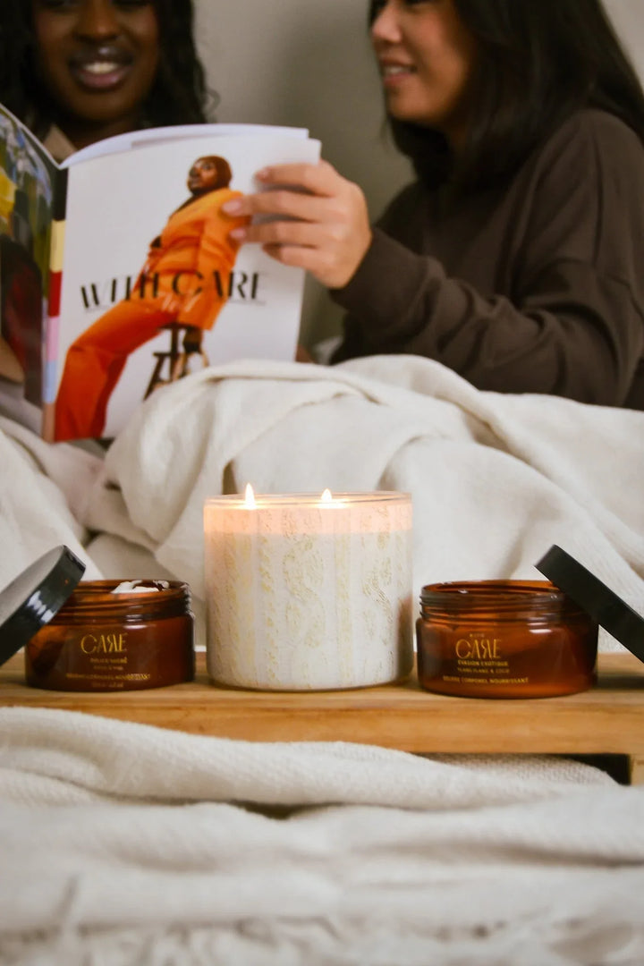 Beurre corporel nourrissant WITH CARE : la solution idéale pour les peaux très sèches en hiver