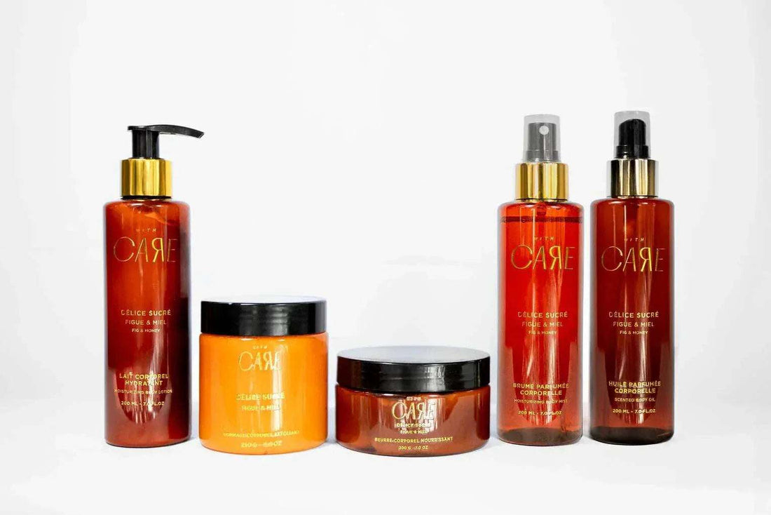 gommage exfoliant: Gommage, Huile, Beurre, Lait et Brume - With Care