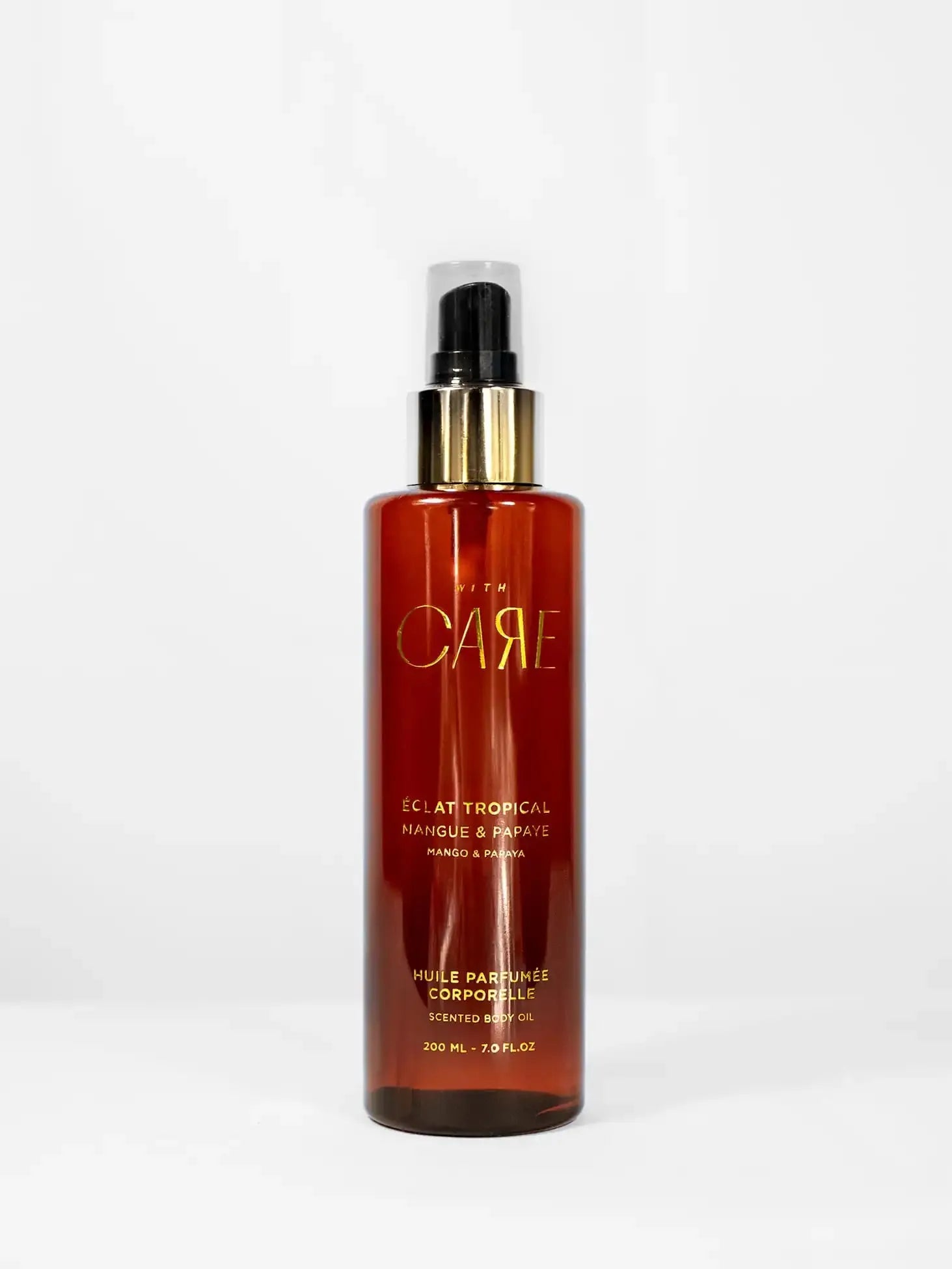 Huile parfumée corps Mangue & Papaye WITH CARE