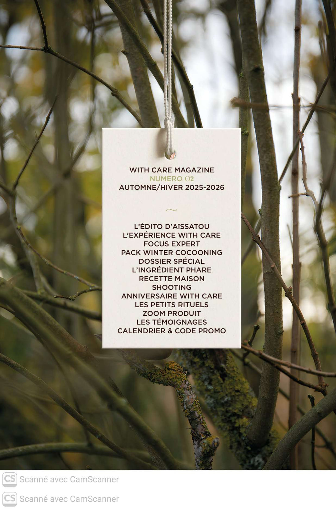Magazine WITH CARE (Édition Automne-Hiver 2025/2026) - WITH CARE
