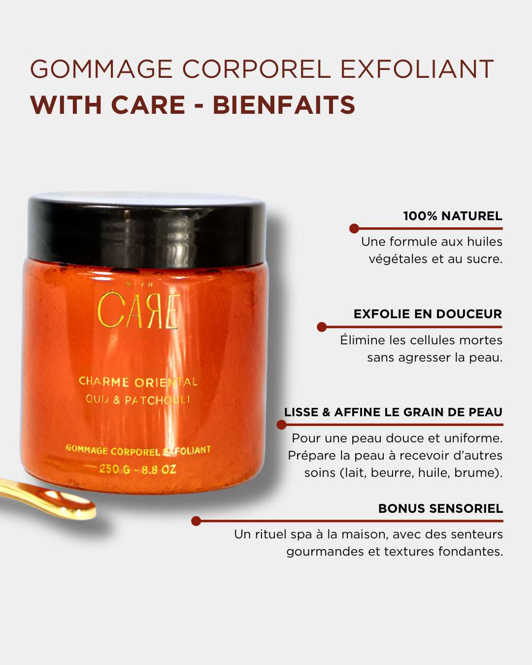 Gommage exfoliant Senteur Figue et Miel / Délice Sucré - 250g